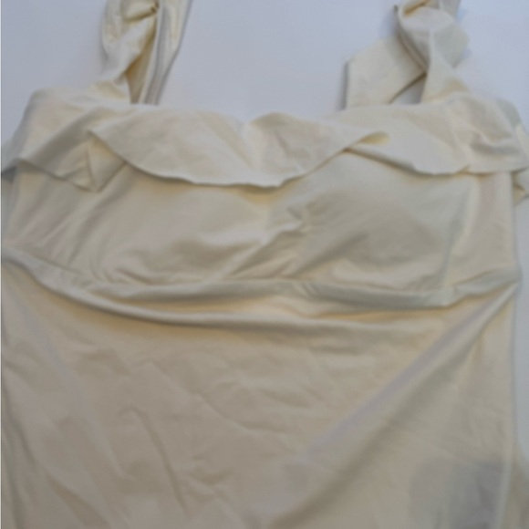 Eberjey Jane Smooth One-Piece swimsuit cream - Picture 6 of 10